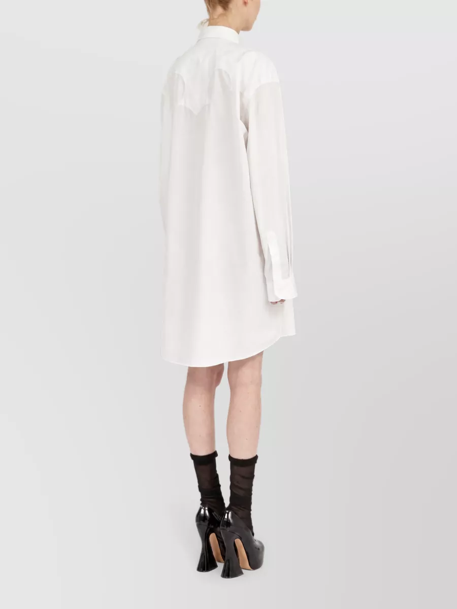 Maison Margiela Cotton Shirt Dress