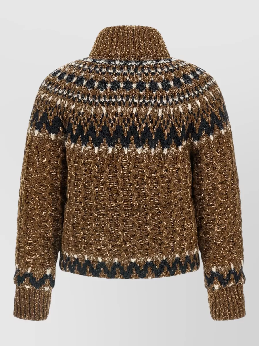 Moncler Grenoble Down Knit Jacket