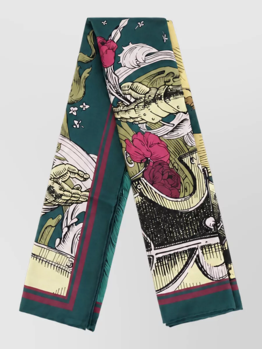 Burberry Silk Printed Scarf