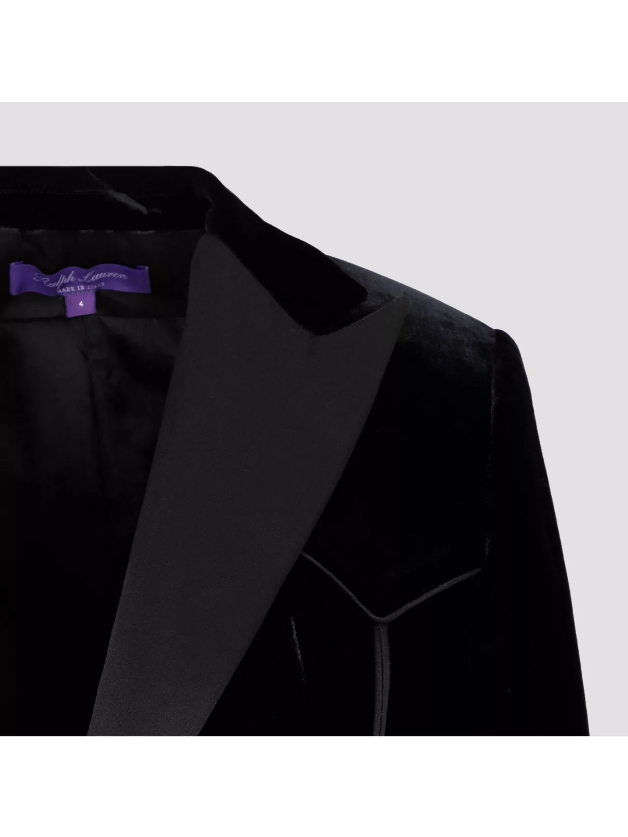 Ralph Lauren Collection Walker Blazer Velvet Texture