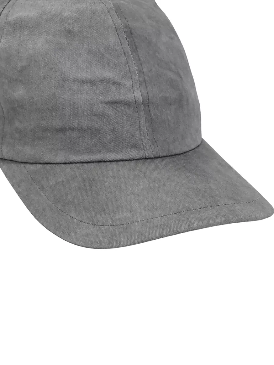 Rick Owens Drkshdw Washed Cotton Baseball Cap