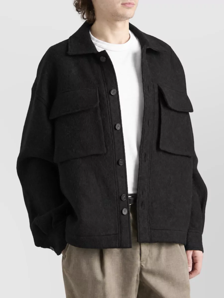 Entire Studios Wool Silk Overshirt