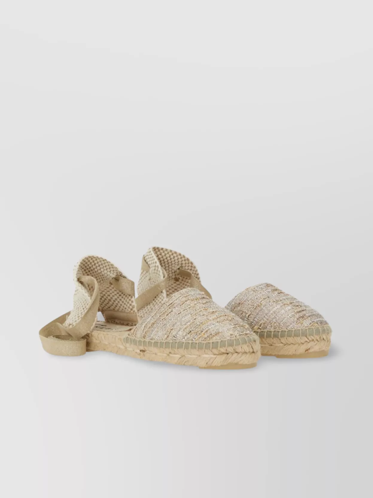 Manebi Open Heel Rope Sole Espadrille