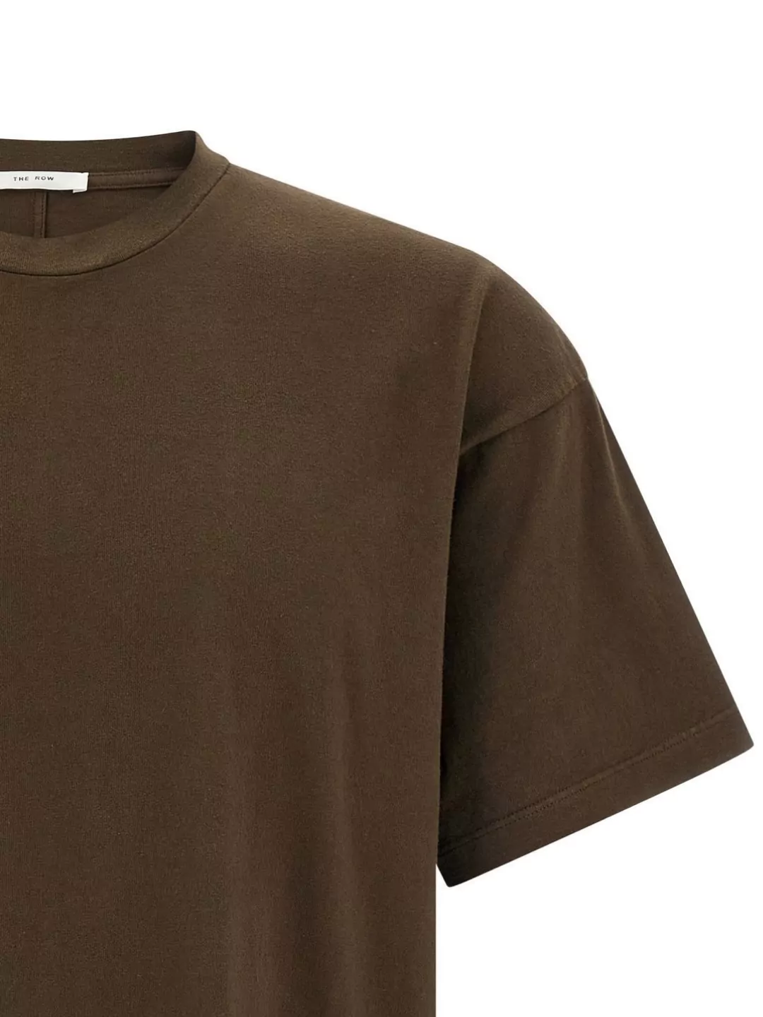 The Row Crew Neck Short Sleeve T-Shirt With Plain Design