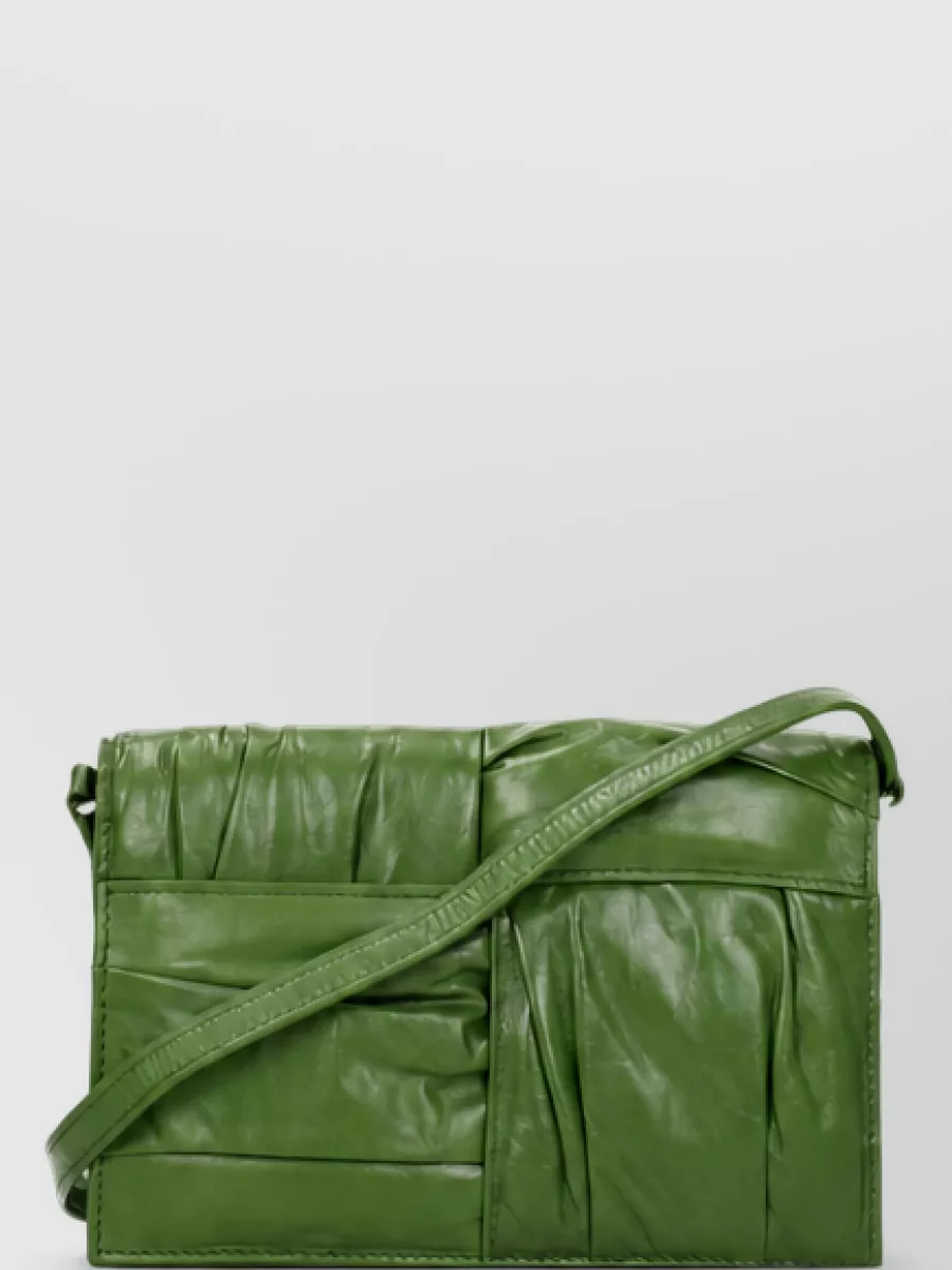 Bottega Veneta Cassette Leather Cross-Body Bag