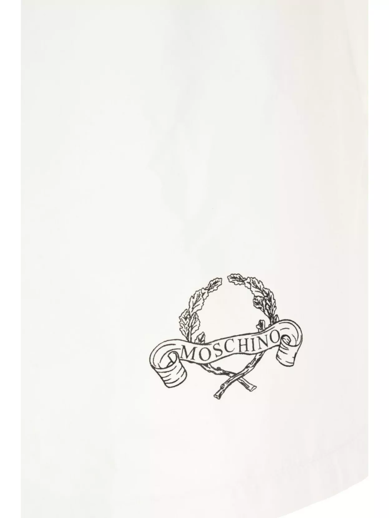 Moschino Elastic Waistband Swim Shorts