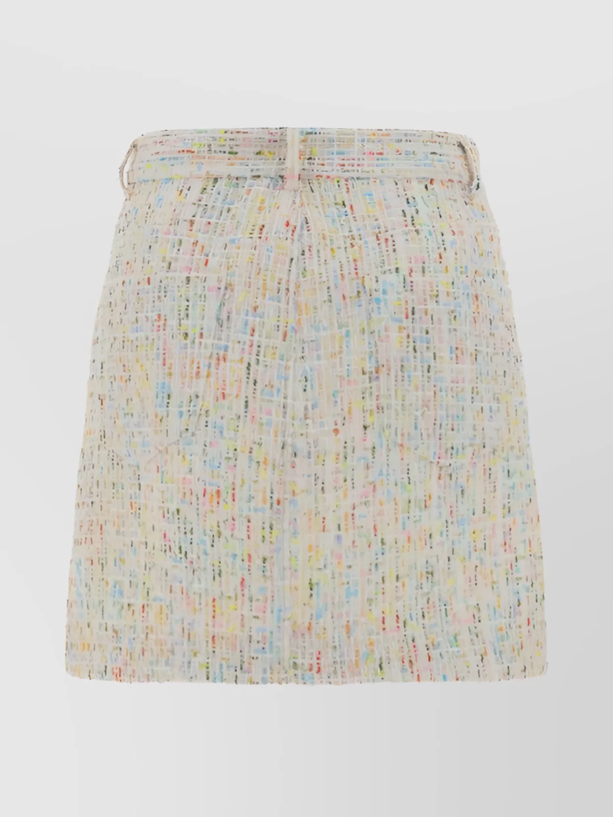 Msgm Mini Length Skirt With Pockets In Neutral