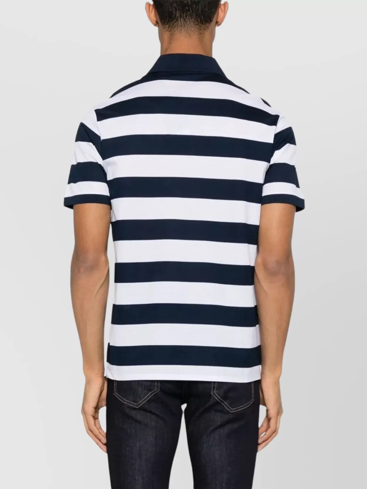Paul & Shark Stripe-pattern Polo Shirt