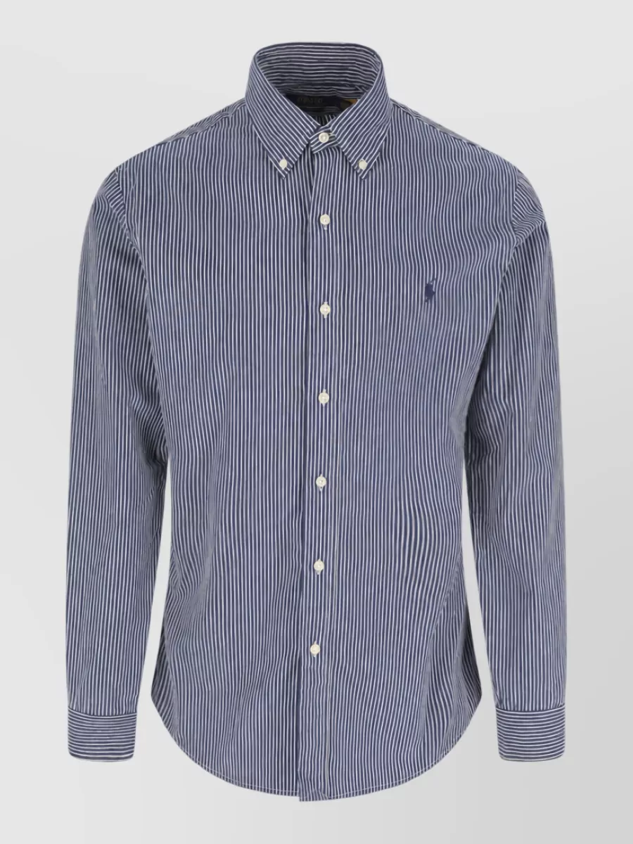 Polo Ralph Lauren Striped Custom Fit Cotton Shirt