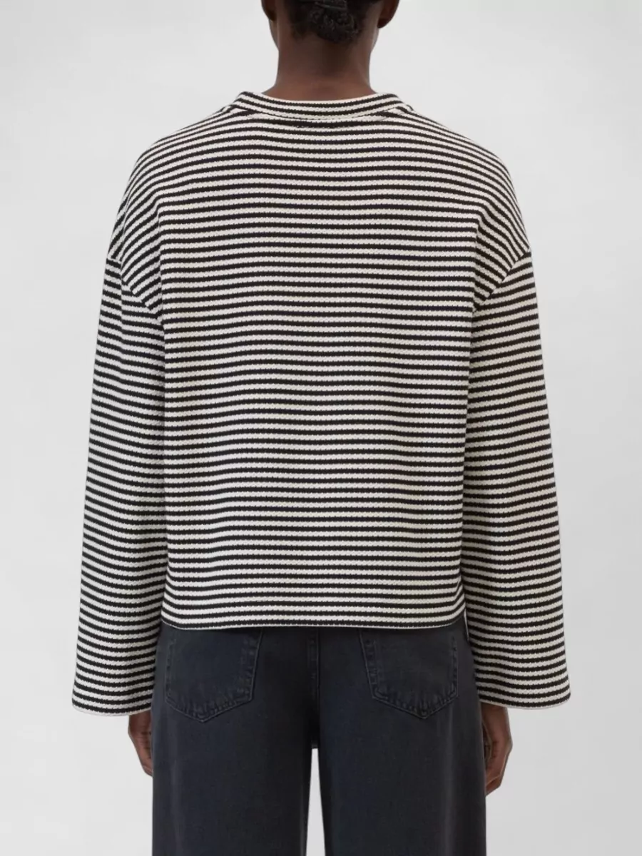 Closed Striped Cotton Long-Sleeve T-Shirt