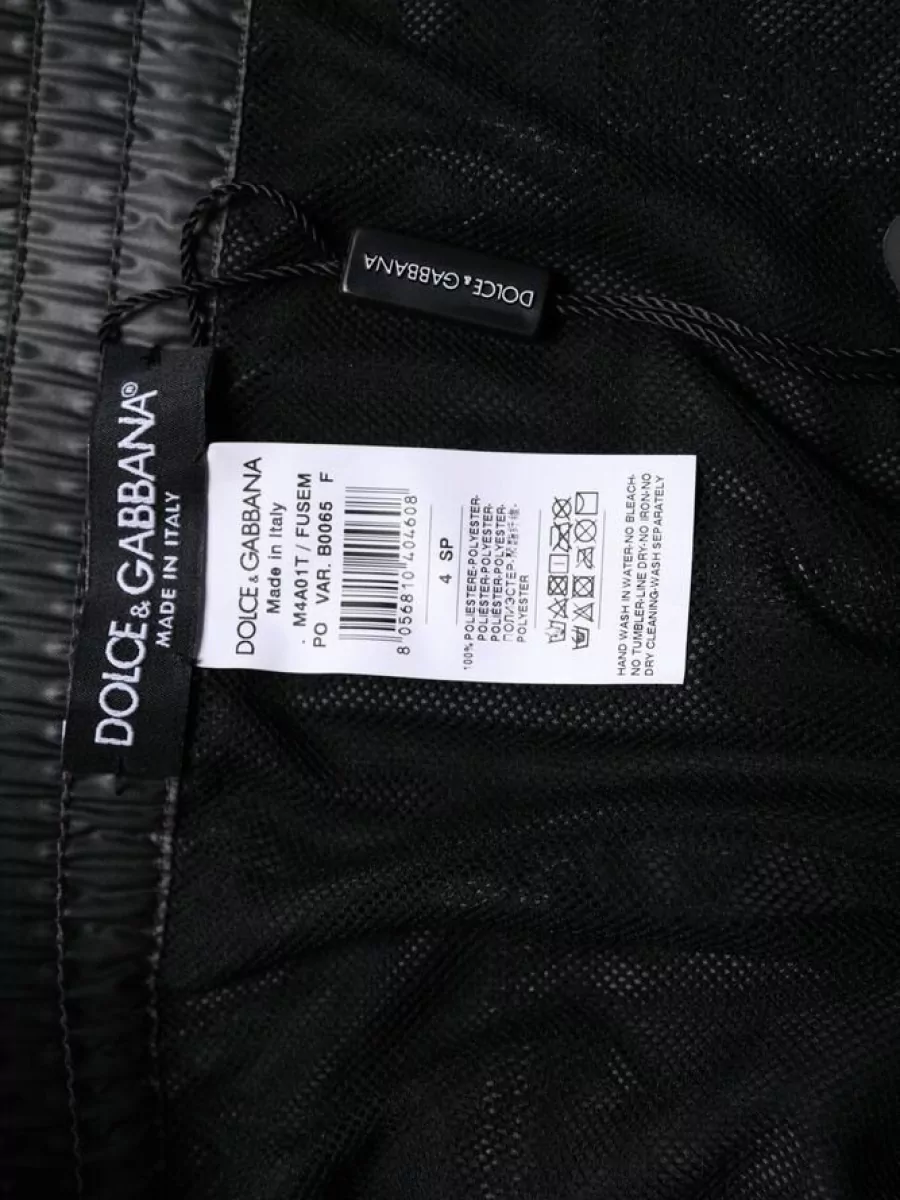 Dolce&Gabbana Polyester Knee-Length Swim Shorts