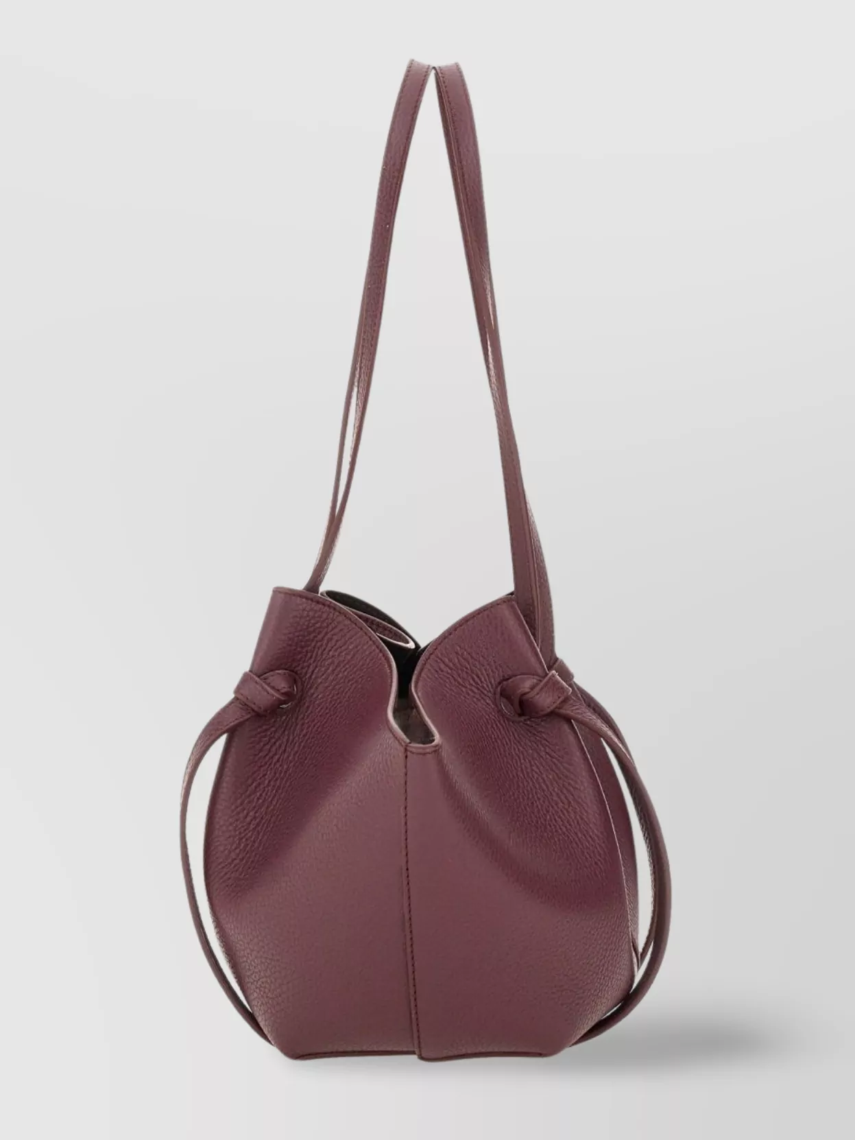 Yuzefi Shoulder Bags With Textured Finish And Long Handles