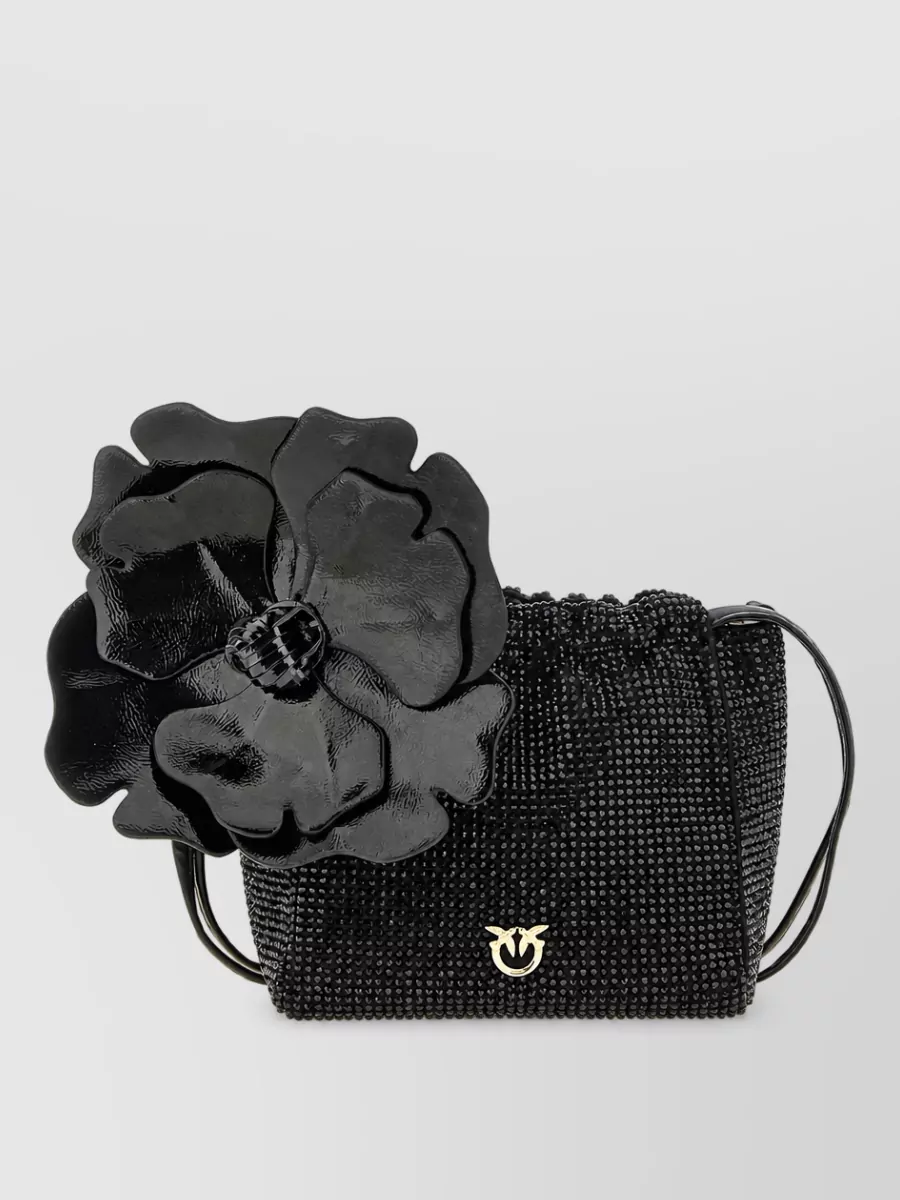 Pinko Na Rhinestone Bucket Bag