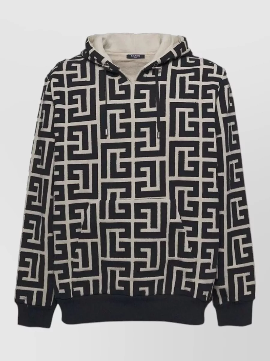 Balmain cotton hoodie