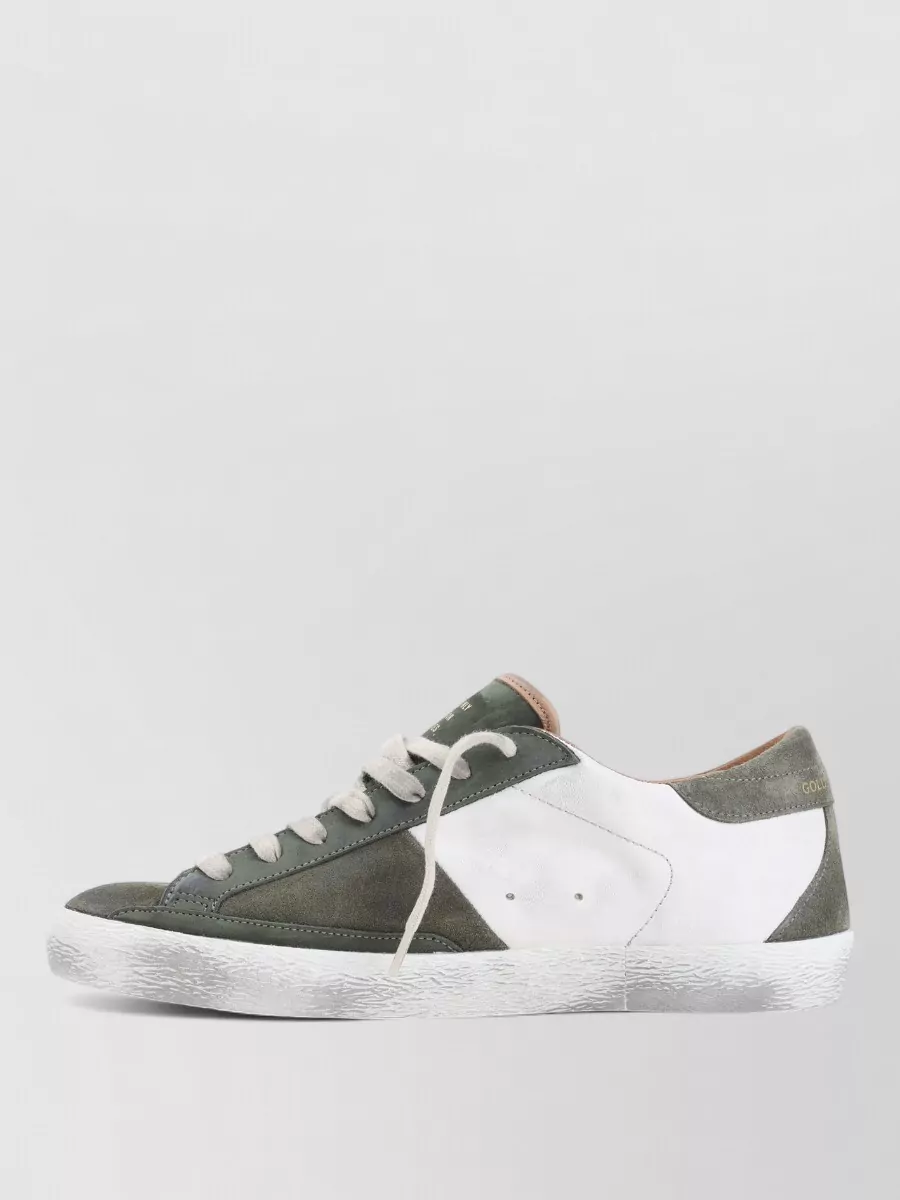 Golden Goose Leather Low-Top Sneakers
