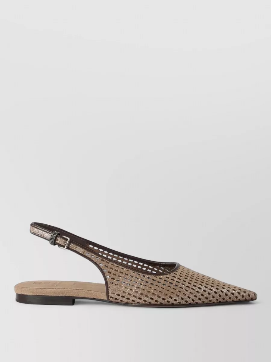 Brunello Cucinelli Leather Sandals