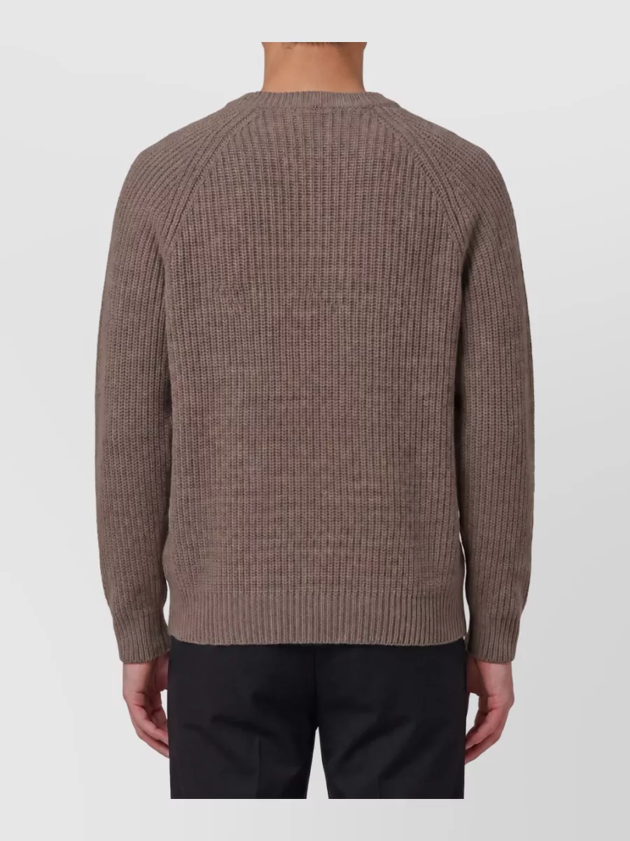 Lisa Yang Cashmere Ribbed Relaxed-Fit Crew-Neck Sweater