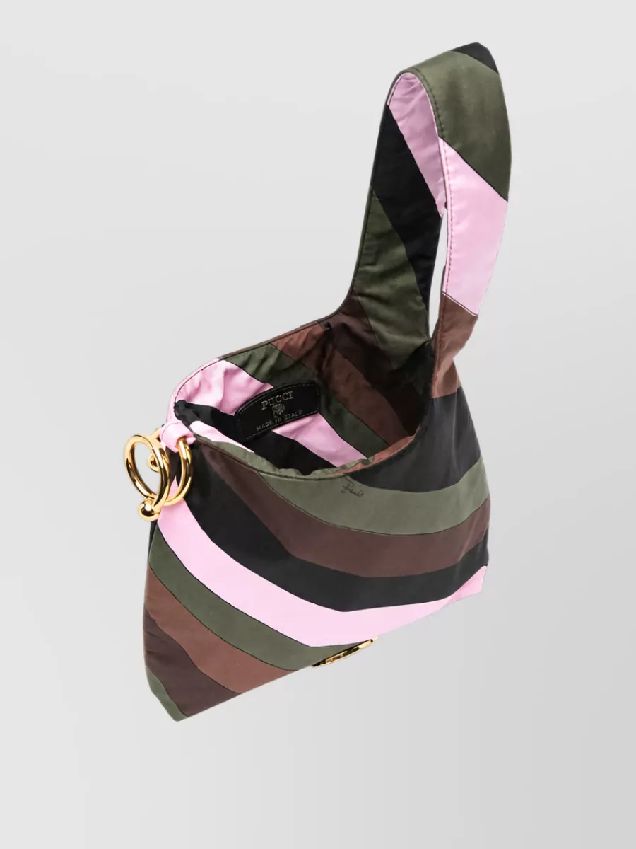 Pucci Silk Printed Clutch Bag