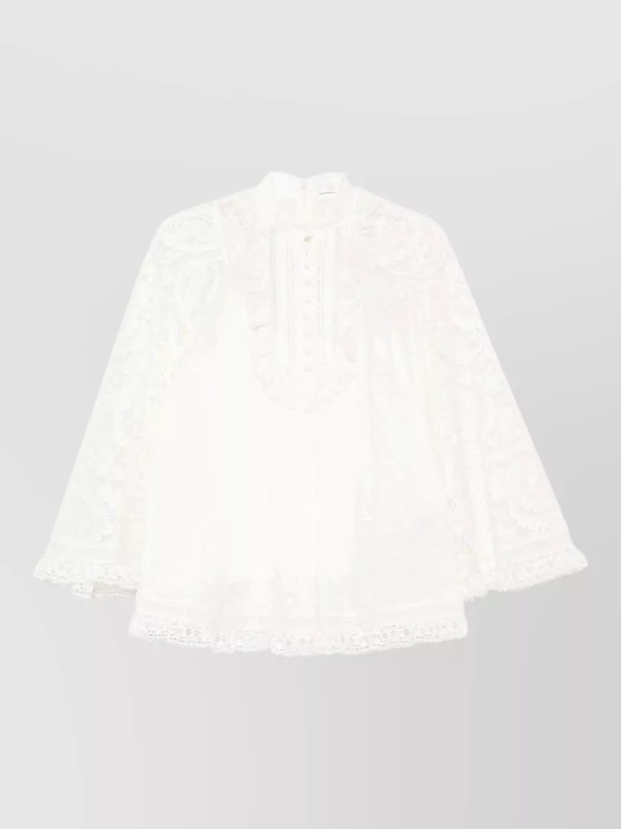 Zimmermann Lace Tunic Blouse