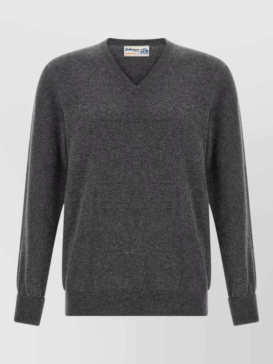 Ballantyne cashmere v-neck jumper