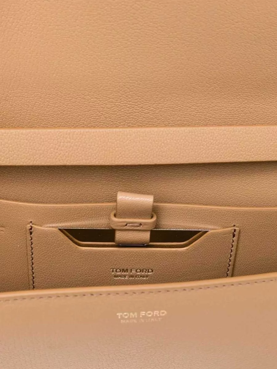 Tom Ford Tara Leather Shoulder Bag