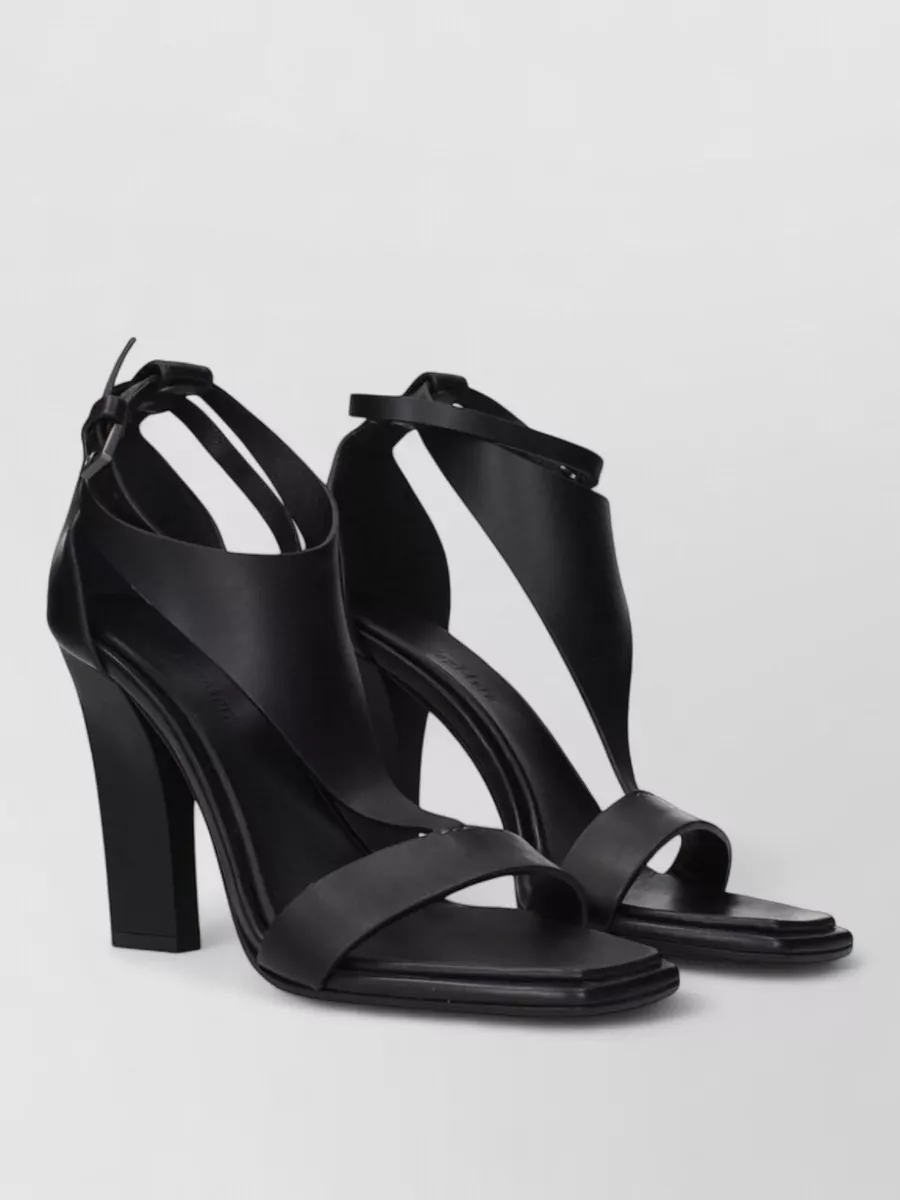 Max Mara Leather Stiletto Sandals
