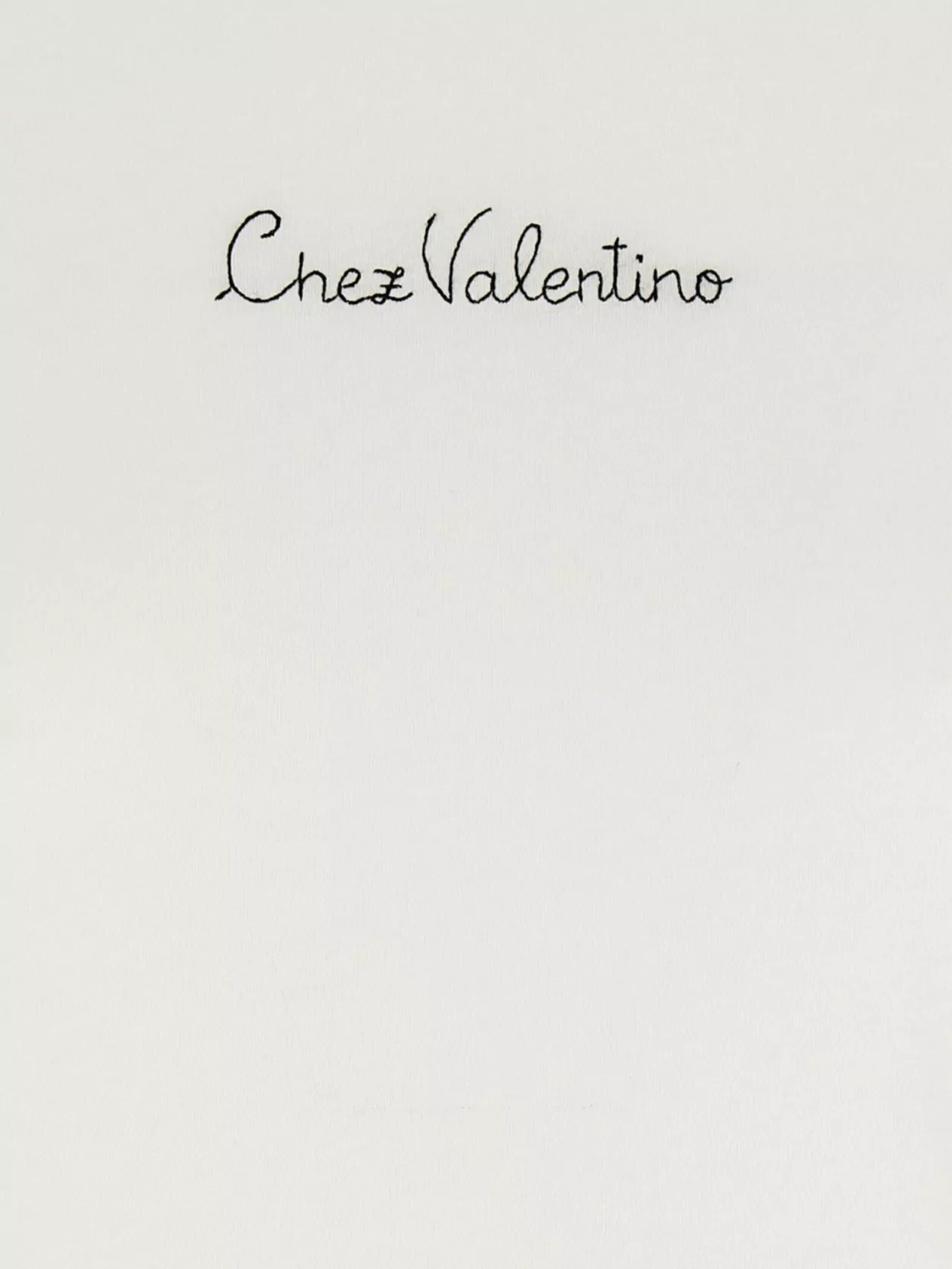 Valentino Cotton Crew Neck T-shirt With Short Sleeves In White