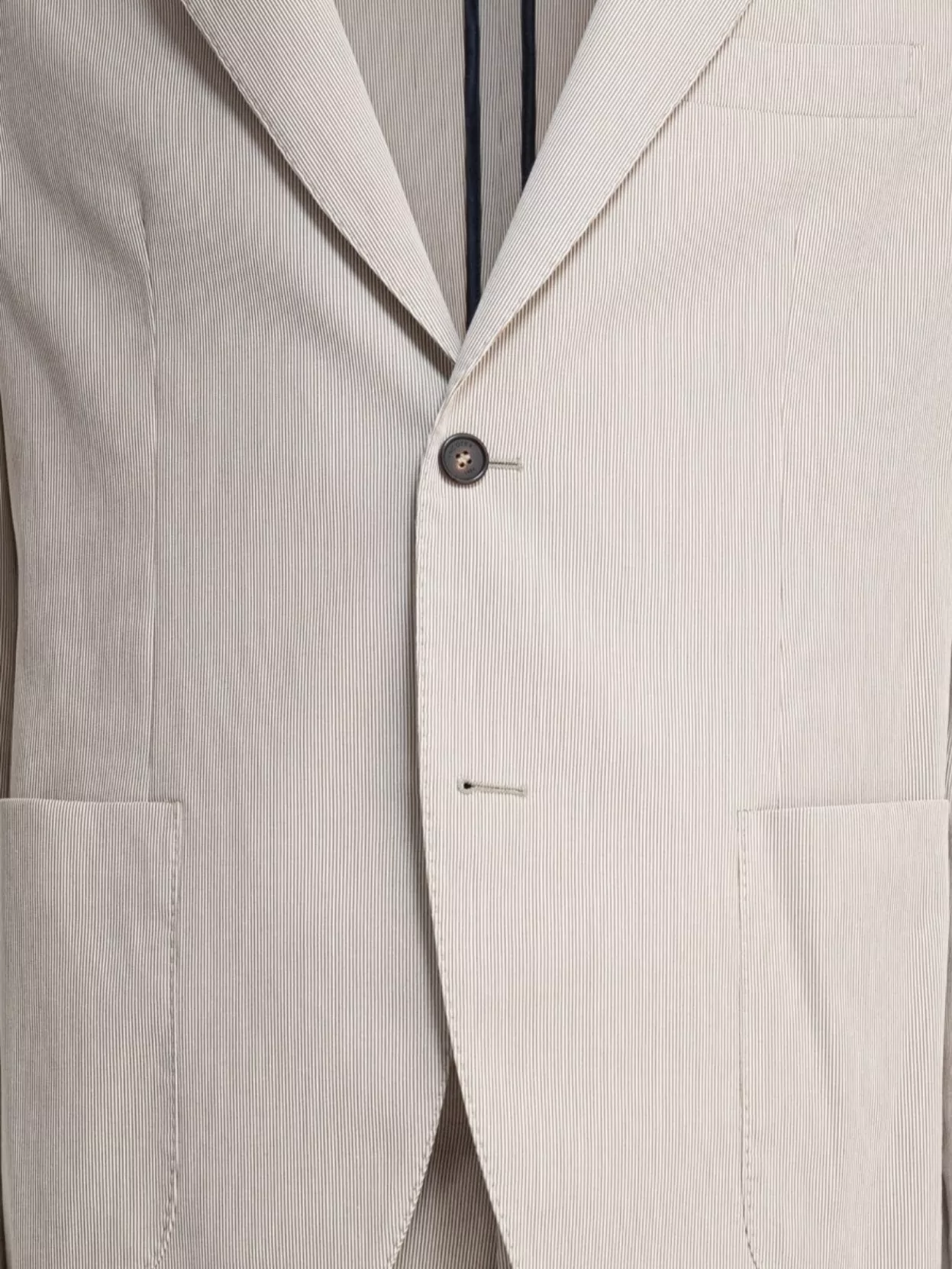 Incotex Tailored Suit With Buttoned Cuffs And Front Pockets In Neutral