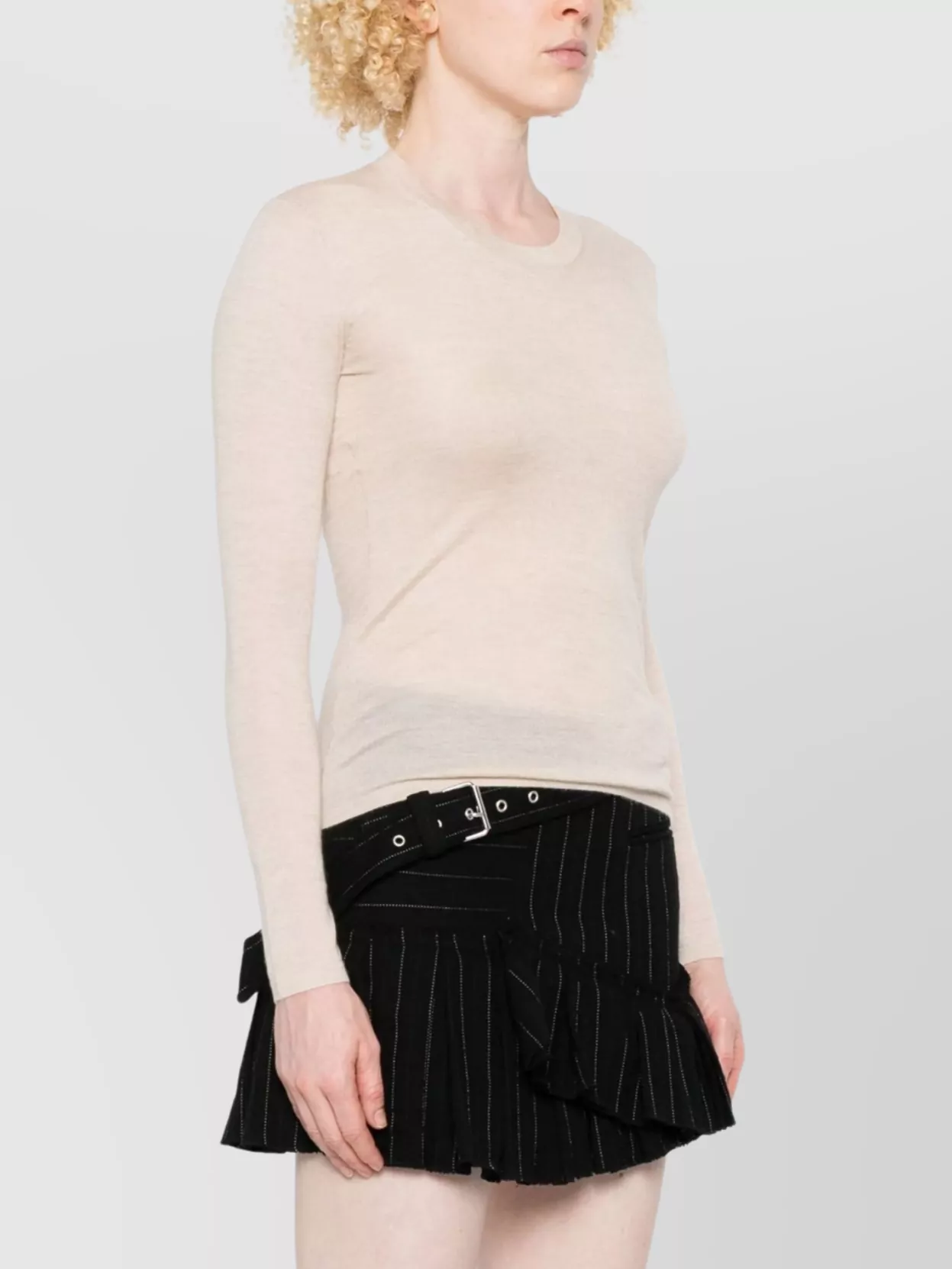 Isabel Marant Lightweight Knit Long Sleeve Pullover