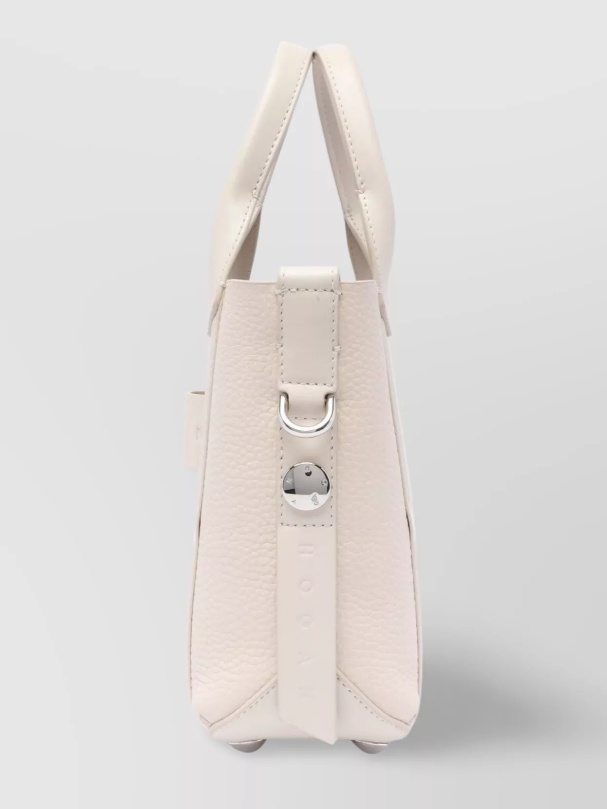 Hogan Medium Structured Shoulder Bag With Metal Hardware