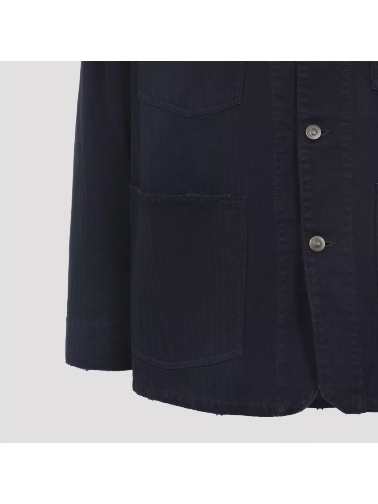 Maison Margiela Tailored Sports Jacket With Collar And Long Sleeves