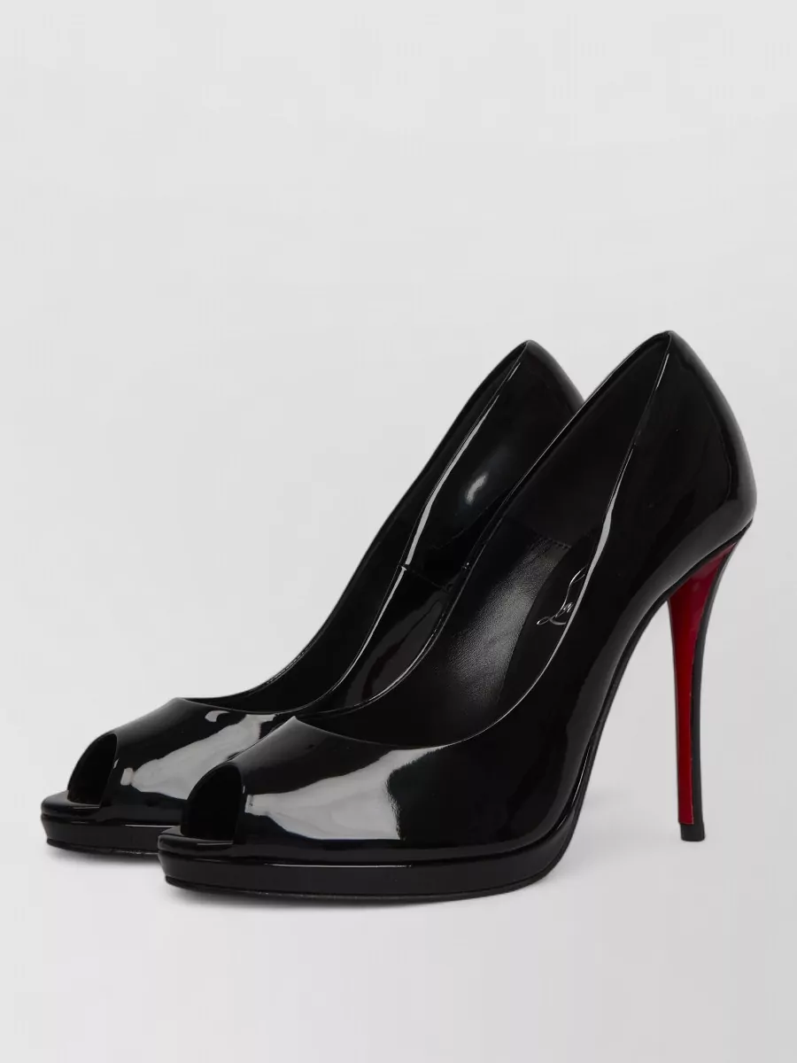 Christian Louboutin Patent Leather Platform Pumps