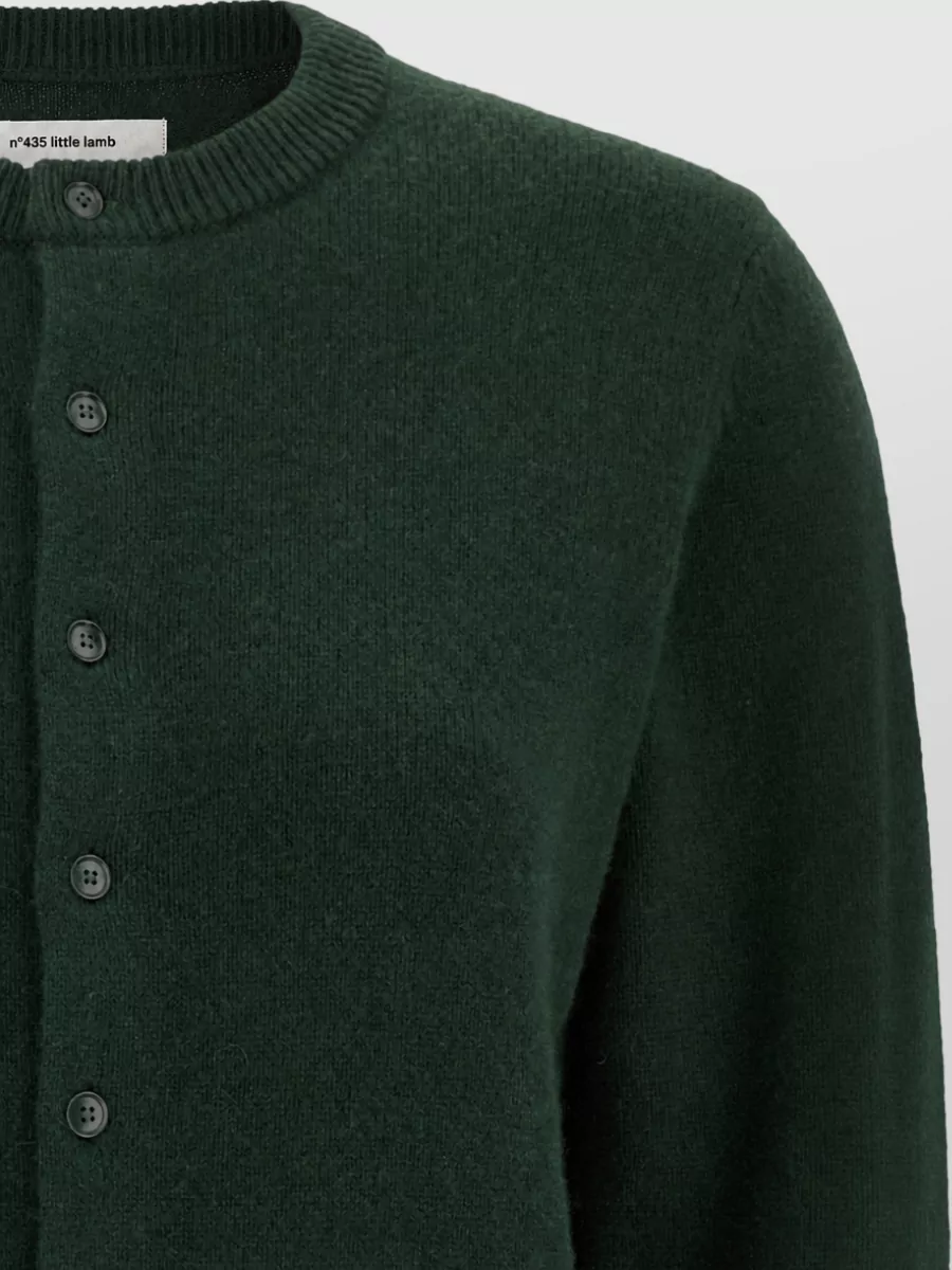 Extreme Cashmere Cashmere Ribbed Crewneck Cardigan