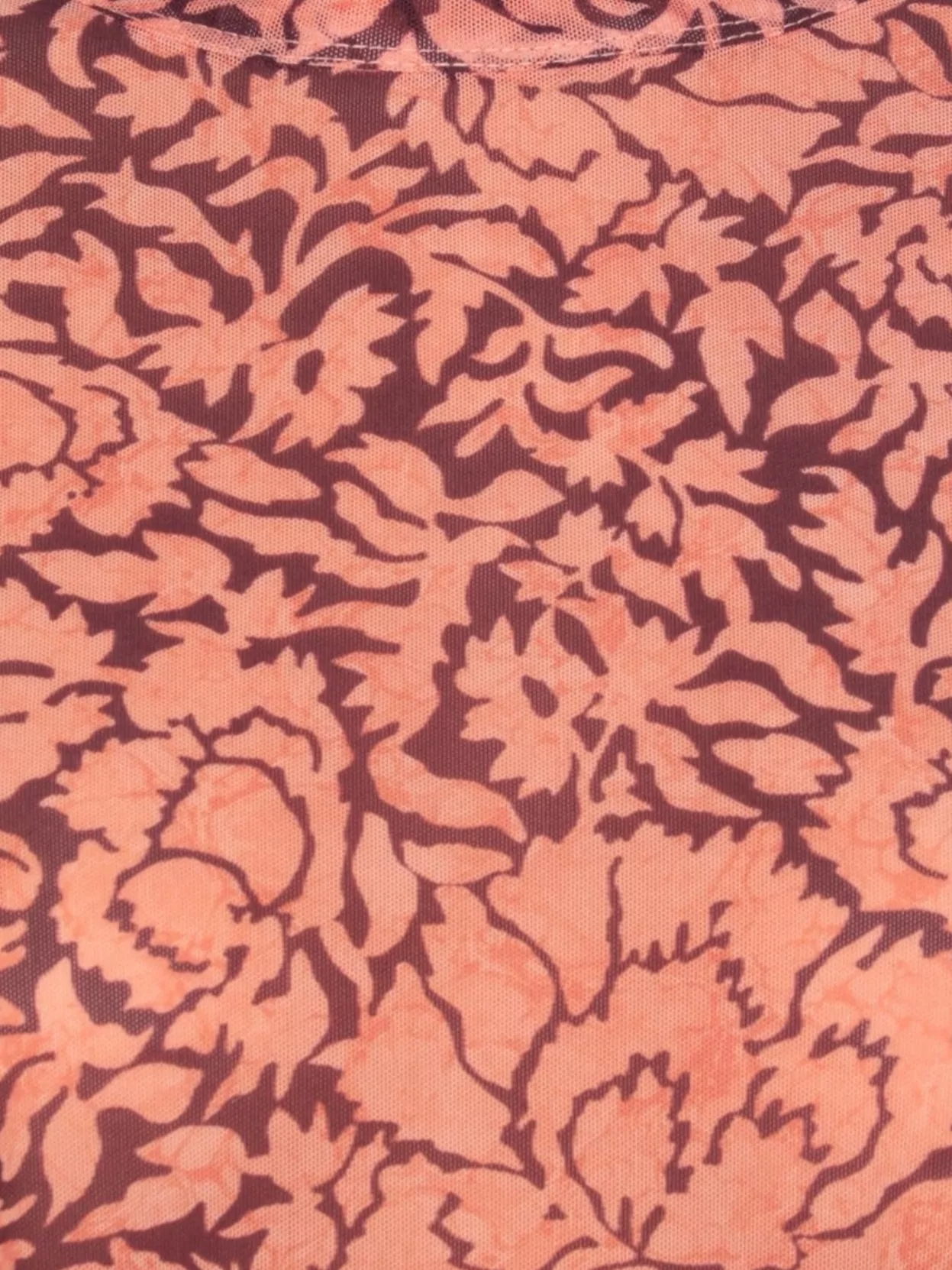 Dries Van Noten Women's Floral Pattern Sheer Fabric Top
