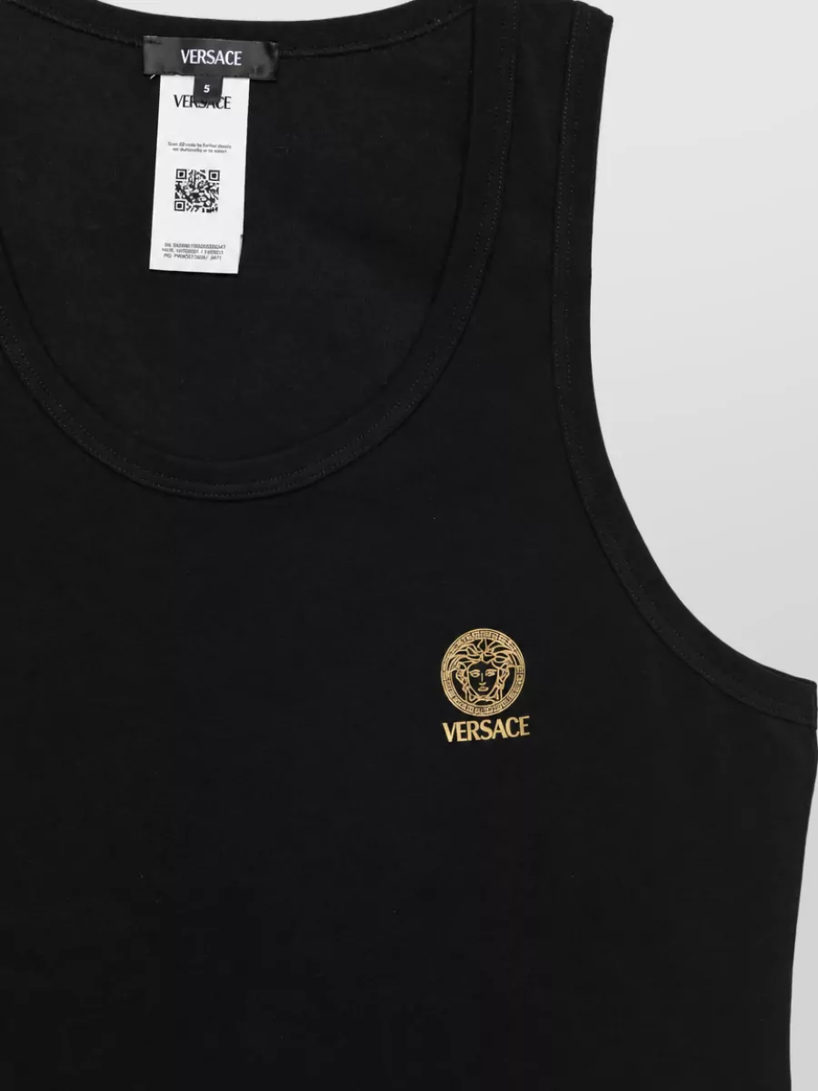 Versace Cotton Tank Top