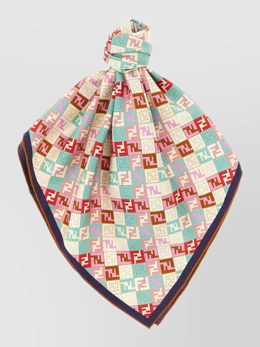 Fendi Silk Printed Scarf