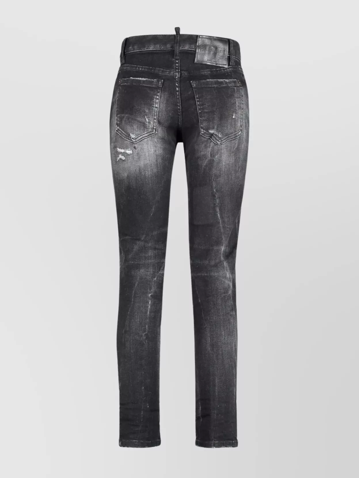 Dsquared2 Cropped Jeans Stretch En Coton
