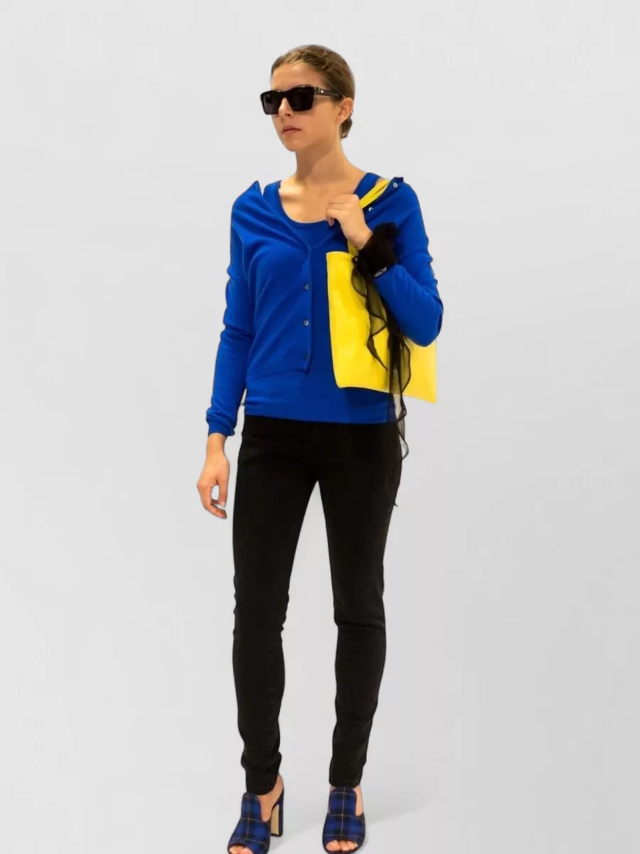 La Rose cashmere cardigan