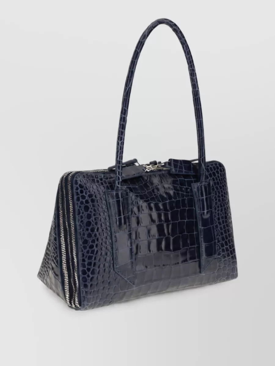 The Attico Leather Clutch Bag