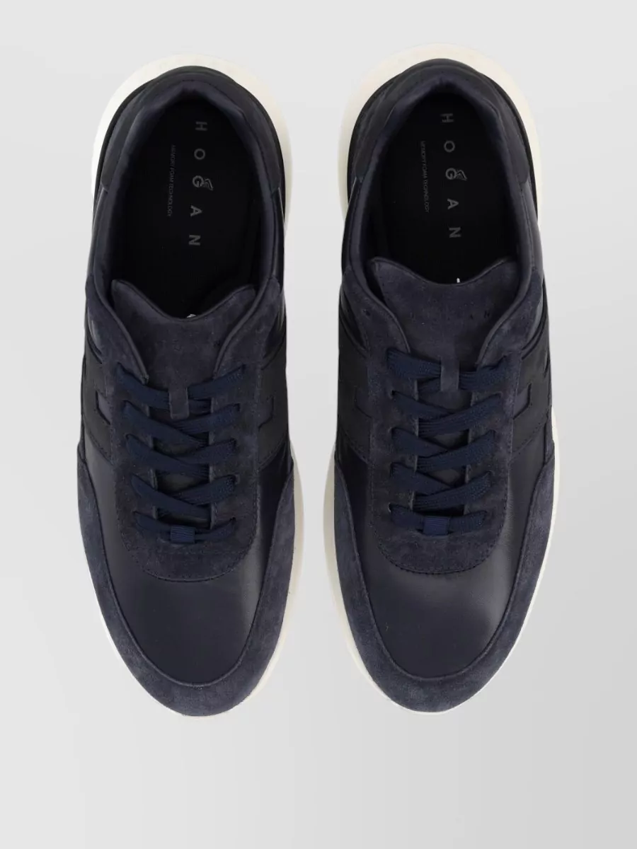 Hogan Suede Low-Top Sneakers