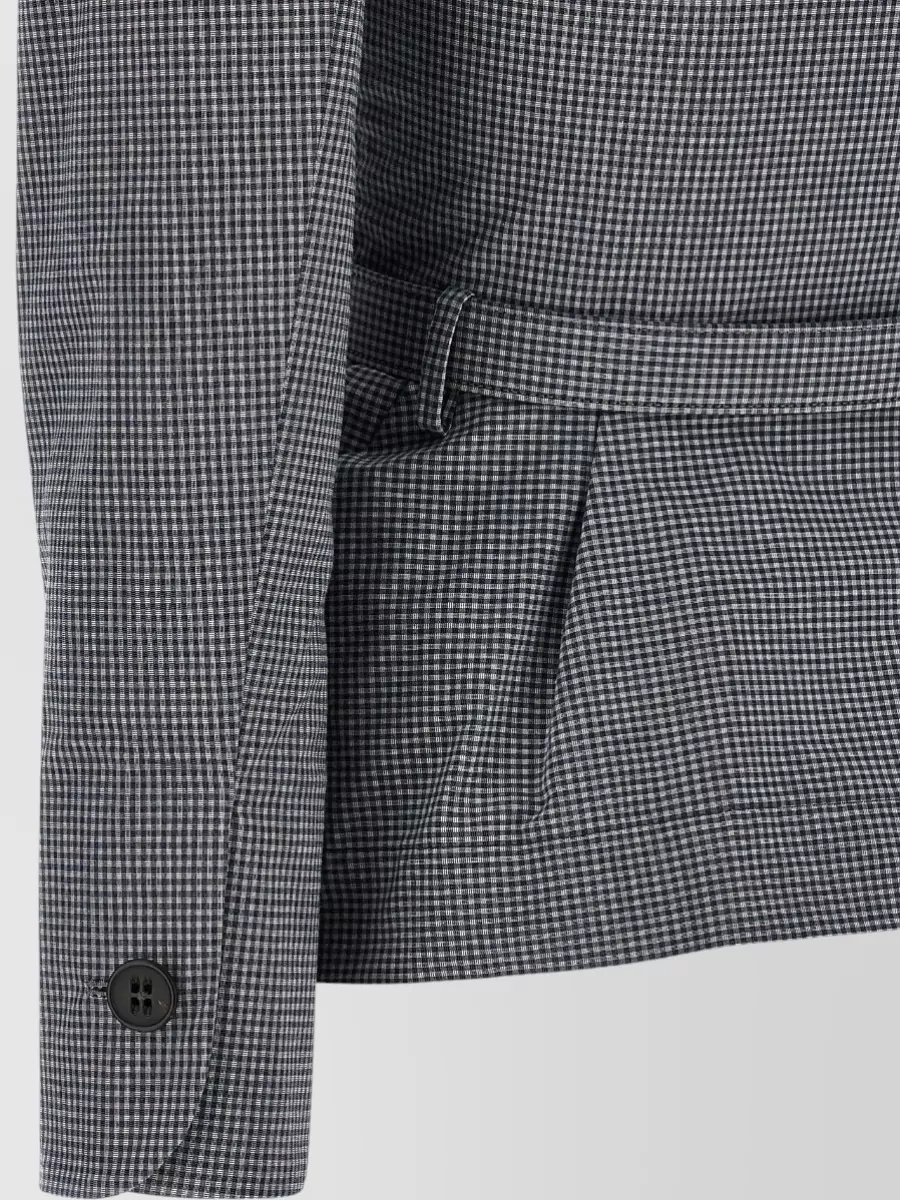 Vivienne Westwood Checked Single-Breasted Blazer