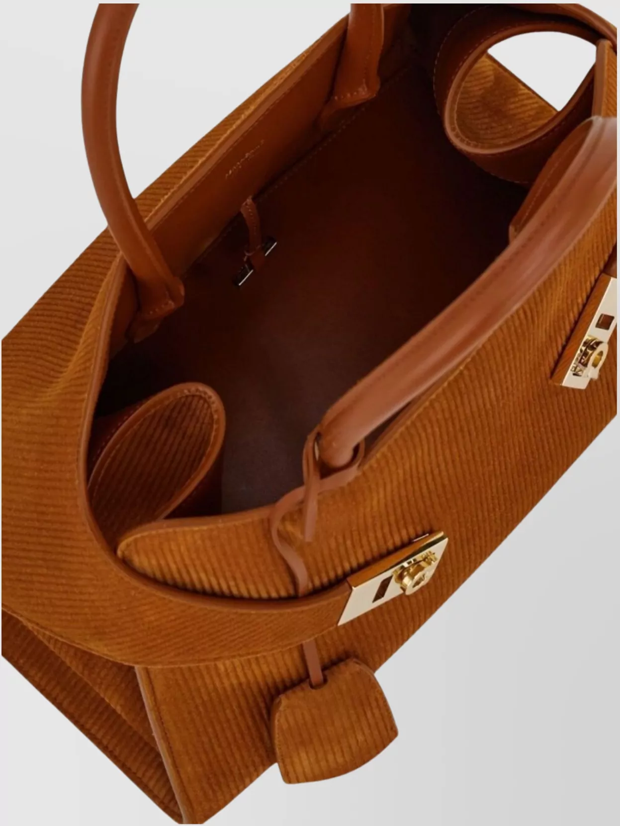 Ferragamo Structured Shoulder Bag Top Handles