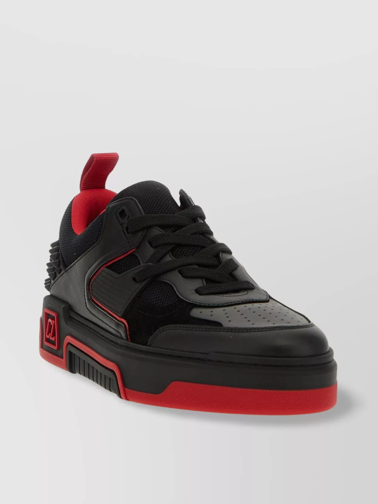 Christian Louboutin Louboutin Sneakers Astroloubi Men Leather Black In Black