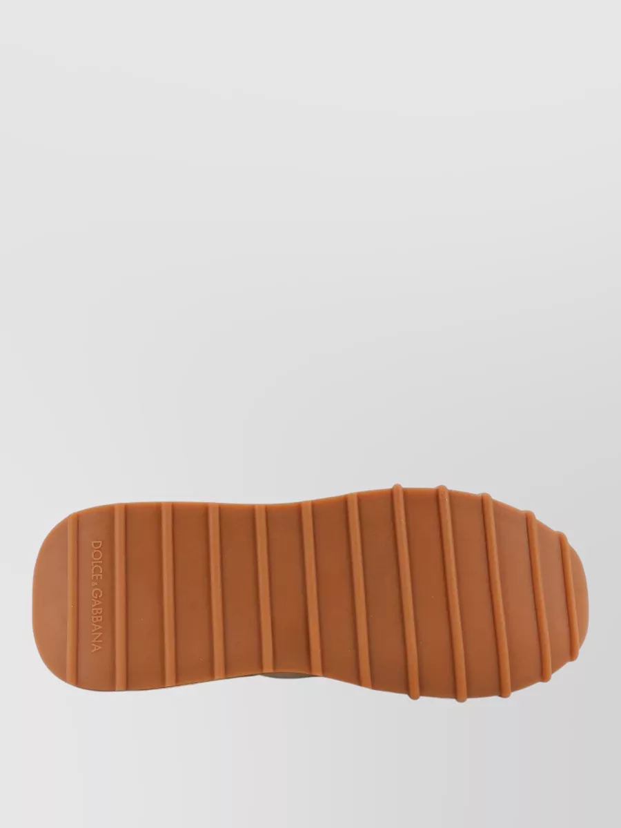 Dolce&Gabbana Nylon Sneakers Lateral Dg Logo Detail