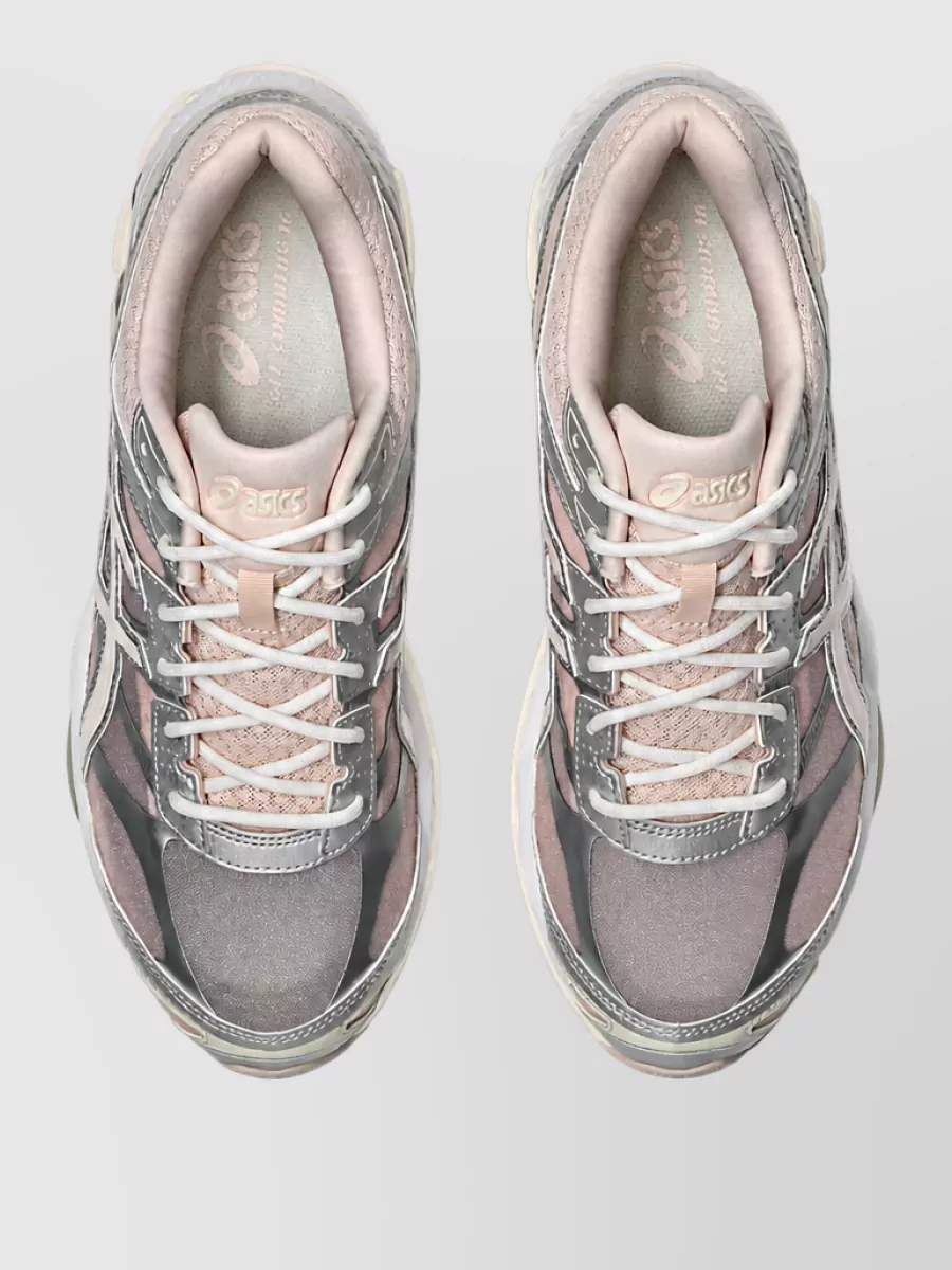 Asics Synthetic Leather Low-Top Sneakers