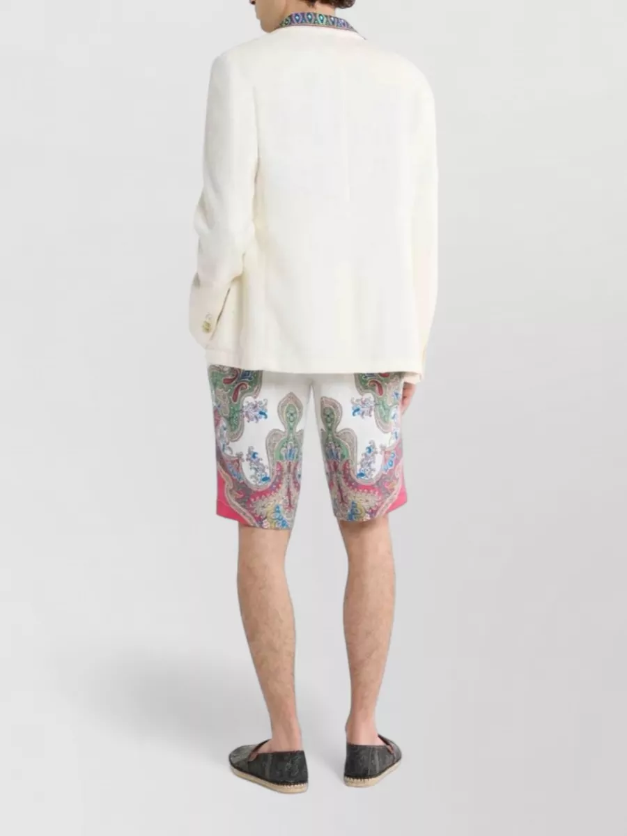 Etro Cotton Single-Breasted Blazer