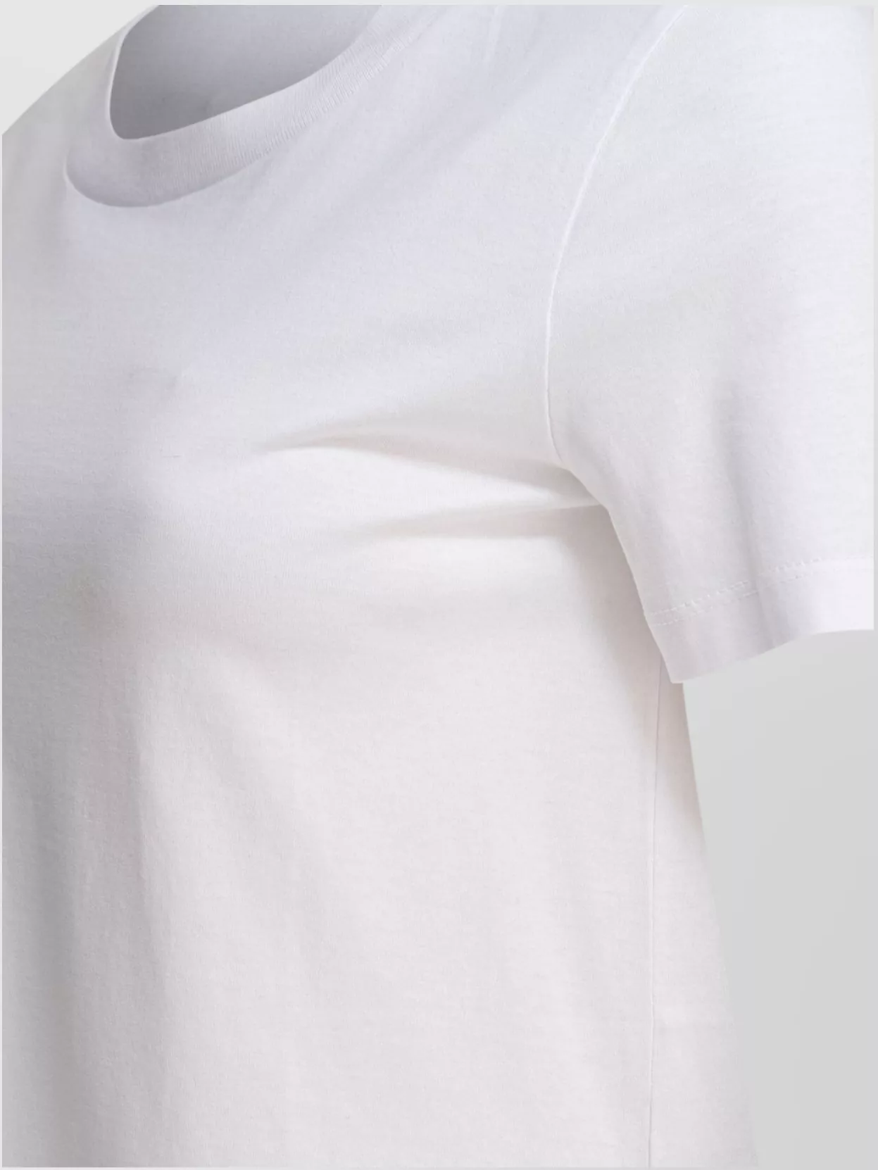 S Max Mara Basic Round Neck Short Sleeve Tops