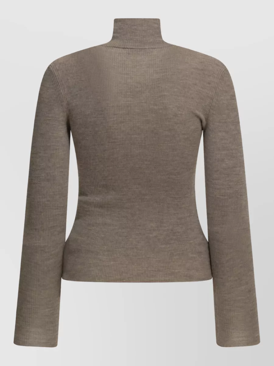 Max Mara Virgin Wool Turtleneck Sweater
