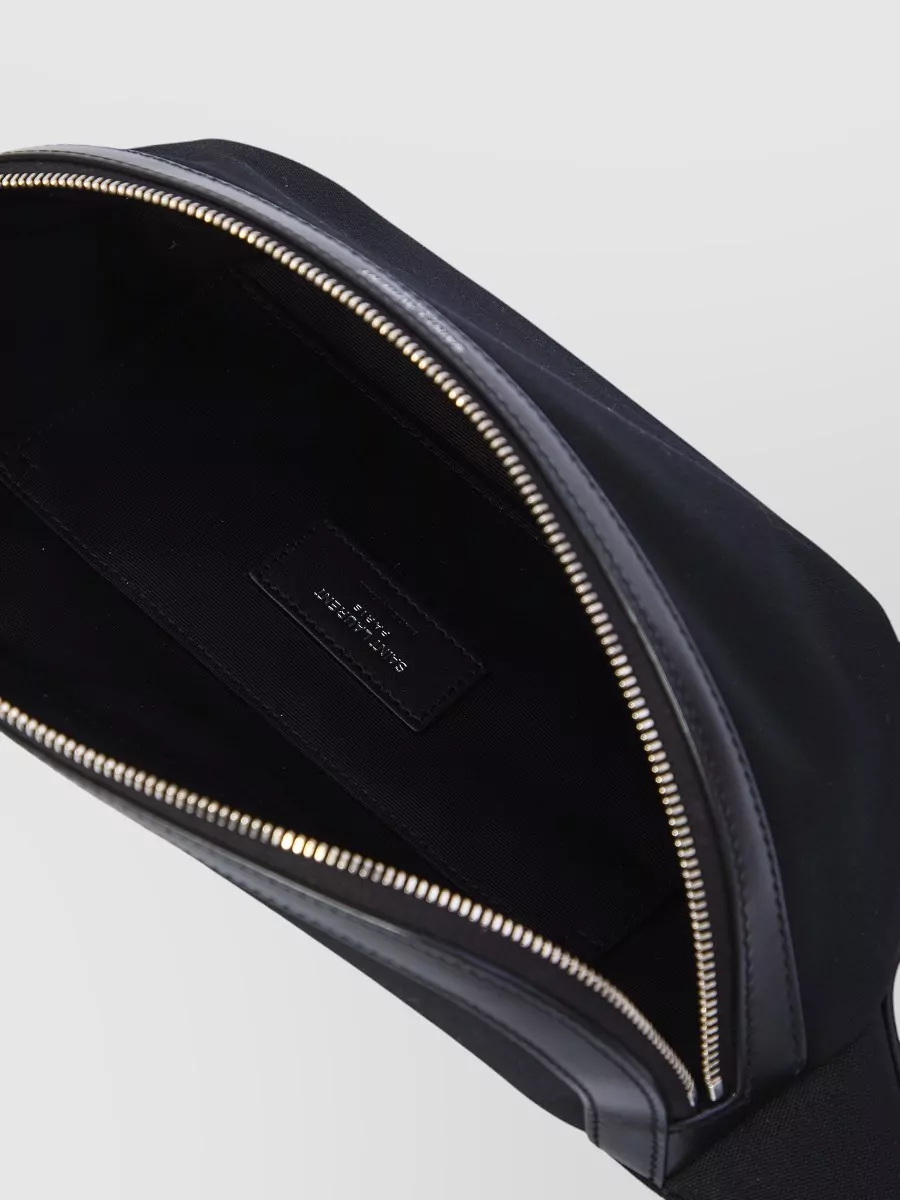 Saint Laurent Canvas Belt Bag Adjustable Strap Buckle