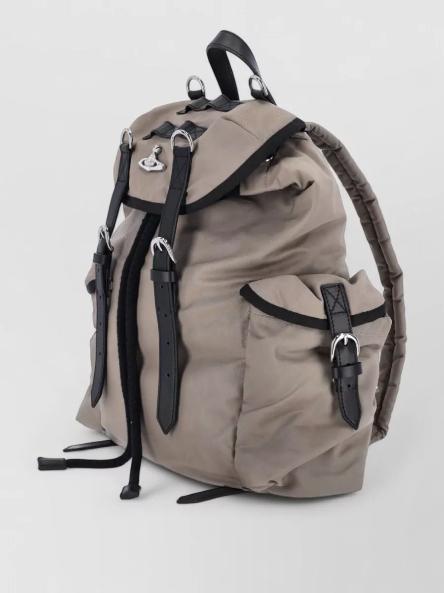 Vivienne Westwood Backpack Top Handle Adjustable Straps Pockets